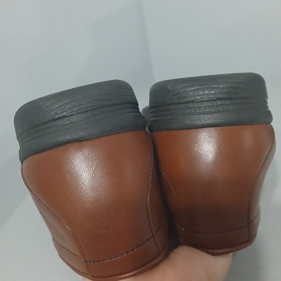 Red Wing Men\'s Size 12 EE Low Cut Oxford Shoes Congac Brown Leather Gentle Used main image 5